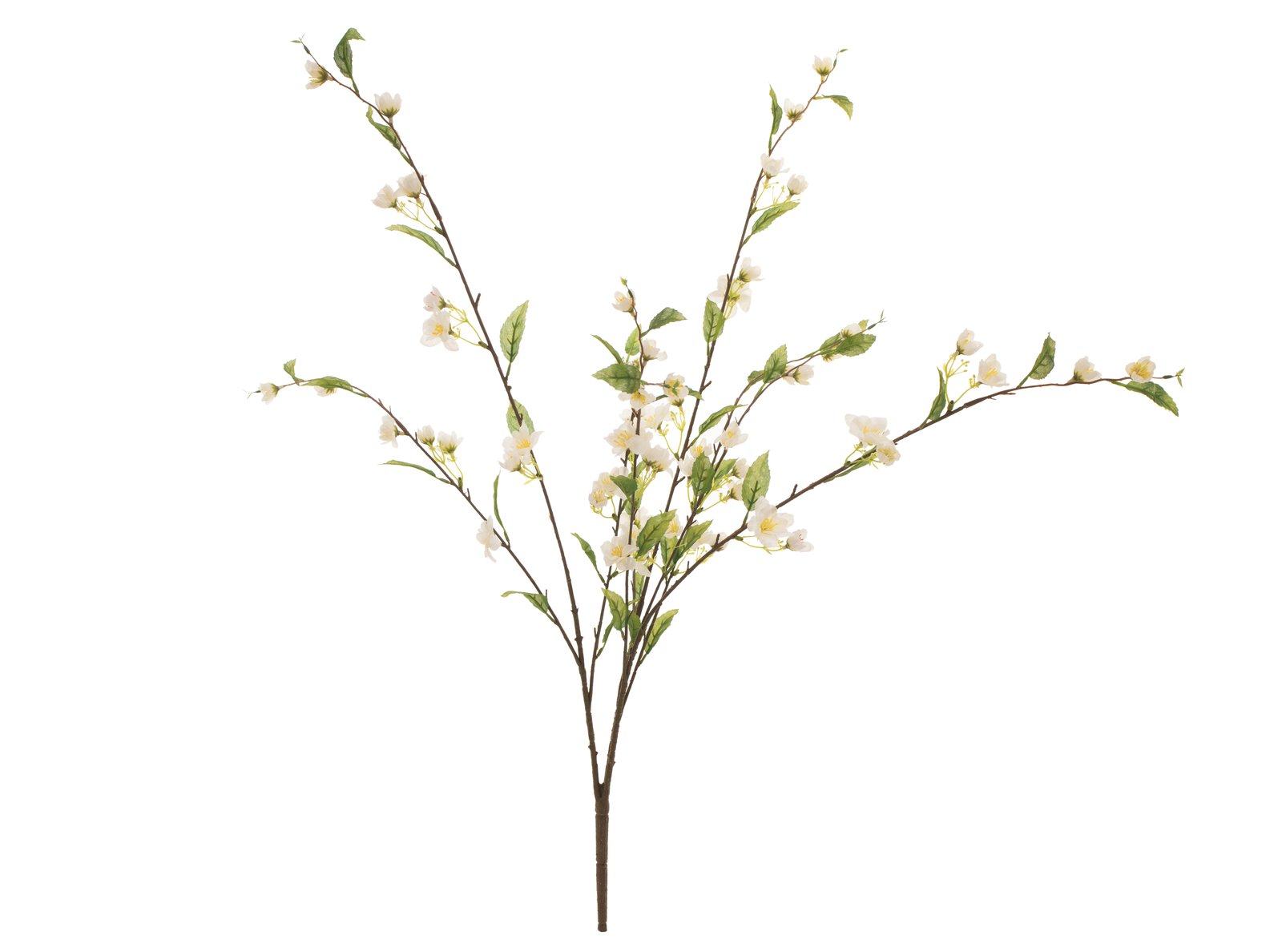 Třešen větvička, krémová 60cm