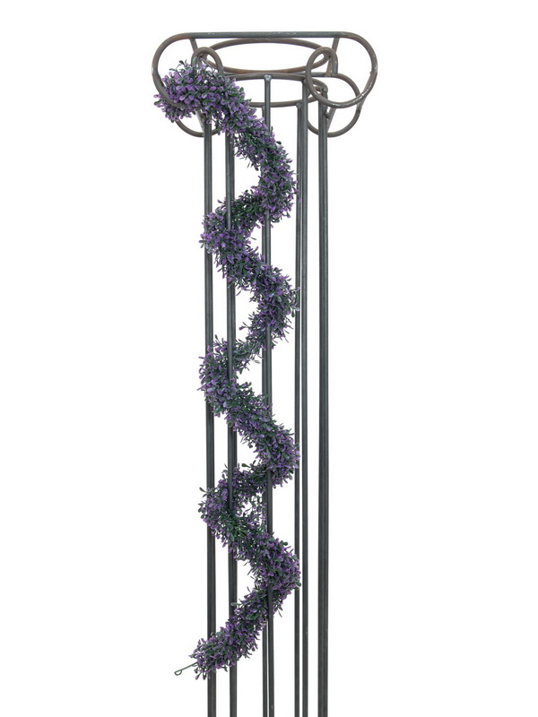 Girlanda z Buxusu, růžová 180cm