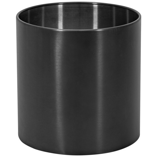 Květináč nerez ocel antracit, 30cm